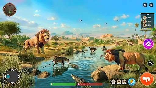 Lion Games 3D Animal Simulator | Games | XWorld