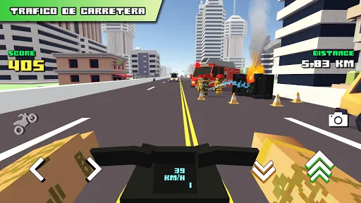 Blocky Moto Racing - motos | juego | XWorld