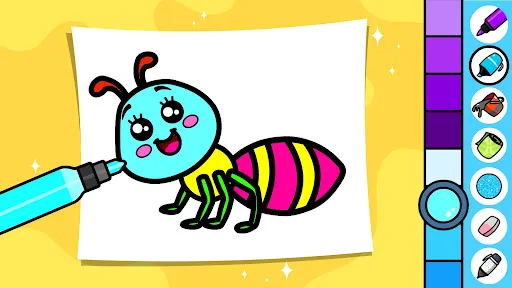 Niños colorear: dibujos juegos | juego | XWorld