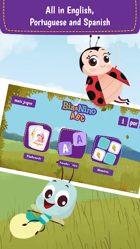 ABC Bia&Nino: Kids First words | Games | XWorld