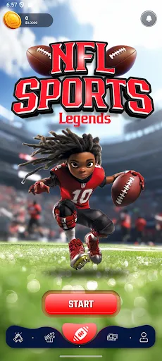 US Football Sports Legends | Permainan | XWorld