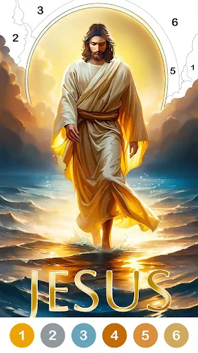 Bible Color Pintar por Números | 游戏 | XWorld