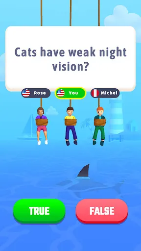 True or False: Shark game | 游戏 | XWorld