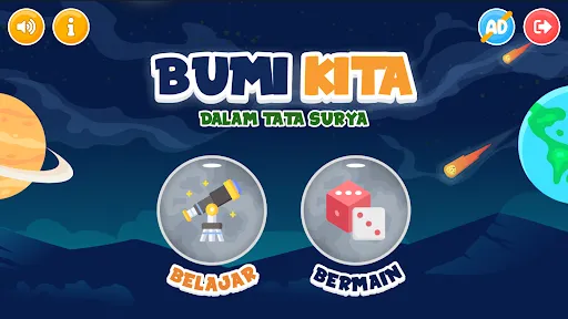 Bumi Kita dalam Tata Surya 3D | Permainan | XWorld