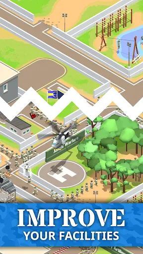 Idle Army Base: Tycoon Game | juego | XWorld