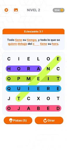 Sopa de letras de la Biblia | juego | XWorld