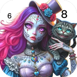 XWorld | Dark Fairytale Color by Number XWorld | Dark Fairytale Color by Number