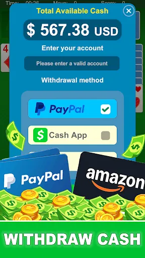 Solitaire Win Cash: Real Money | juego | XWorld