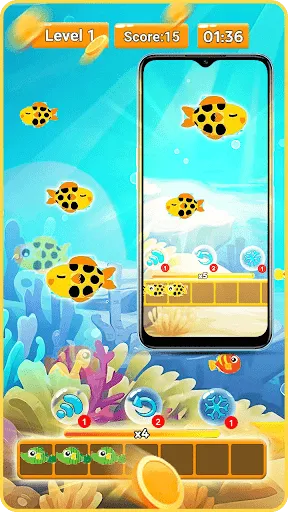 Lucky Fish Match | Games | XWorld