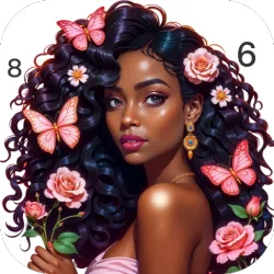XWorld | Melanin Poppin Color by Number