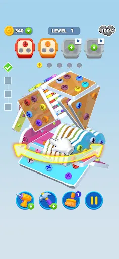 3D Screw Pin | Игры | XWorld