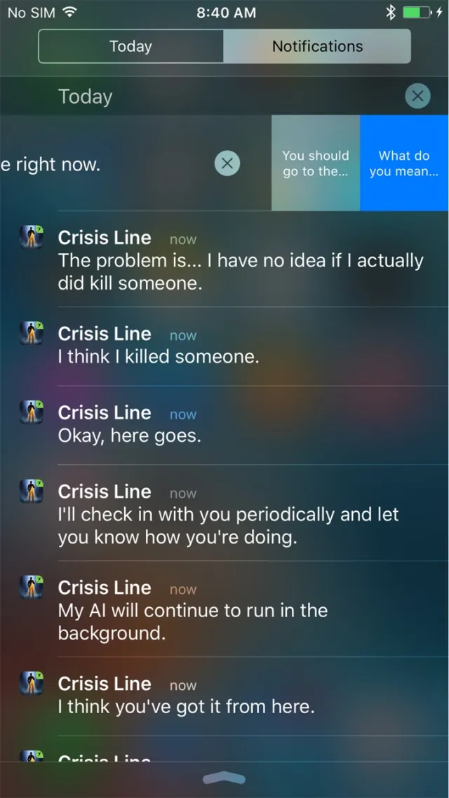 Lifeline: Crisis Line | Permainan | XWorld