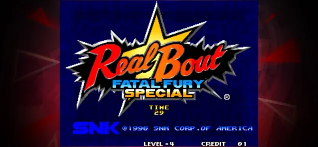 REAL BOUT FATAL FURY SPECIAL | Jogos | XWorld