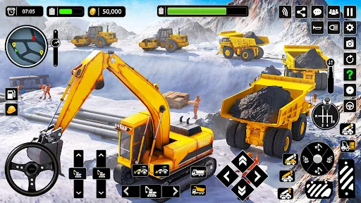 Snow Offroad Construction Game | Games | XWorld