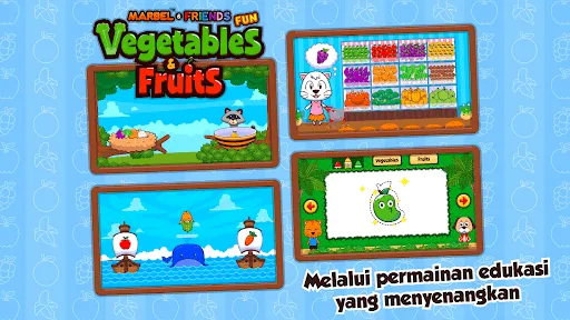 Marbel Bermain Buah dan Sayur | Permainan | XWorld Marbel Bermain Buah dan Sayur | Permainan | XWorld