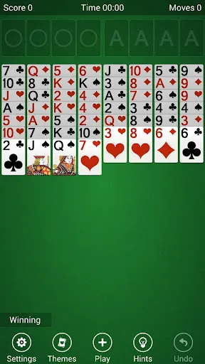 FreeCell Solitaire | 游戏 | XWorld