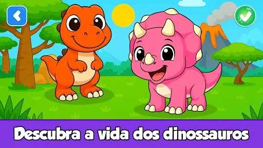 Jogo de Dino para Crianças 2-5 | Jogos | XWorld
