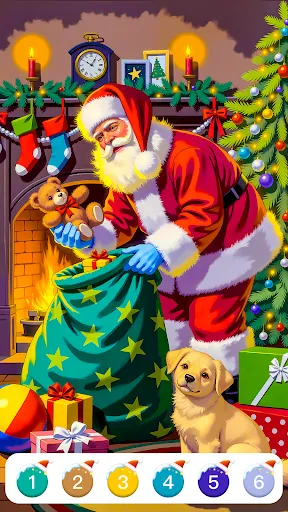 Pintura por Números de Navidad | juego | XWorld Pintura por Números de Navidad | juego | XWorld
