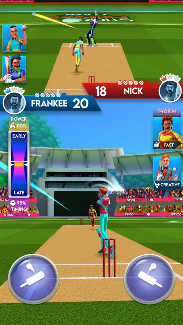 Stick Cricket Clash | 游戏 | XWorld