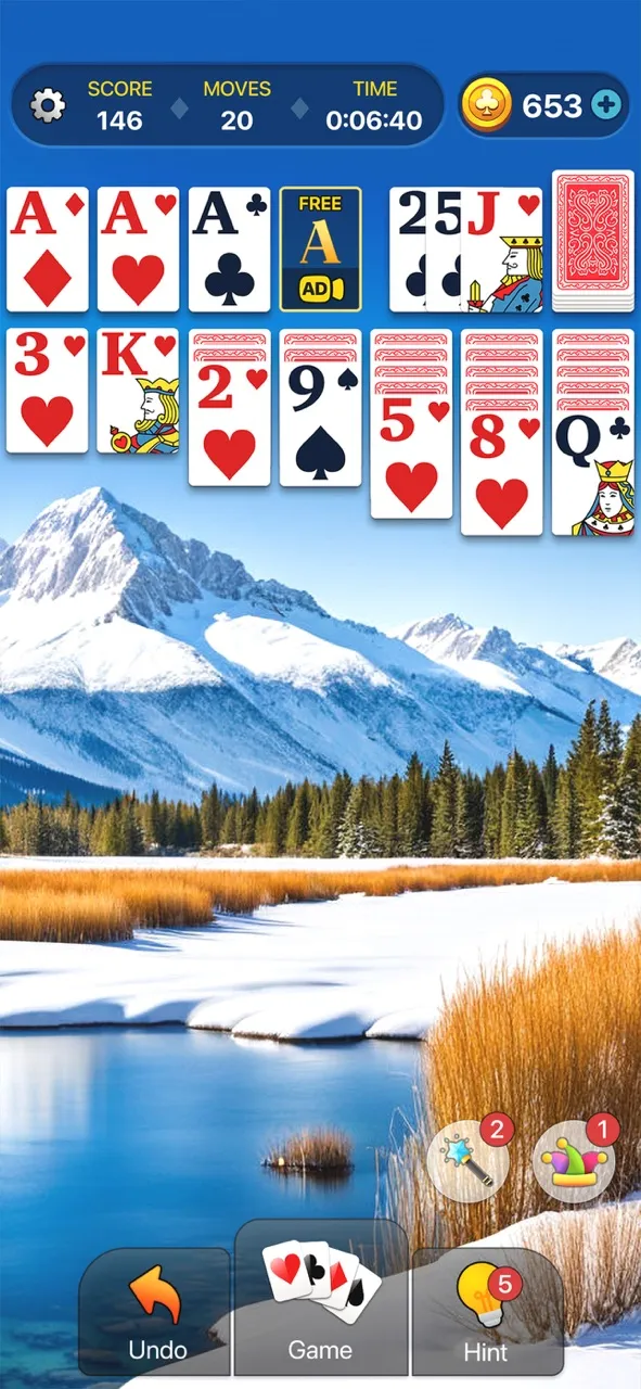 Klondike Solitaire- Card Games | Games | XWorld