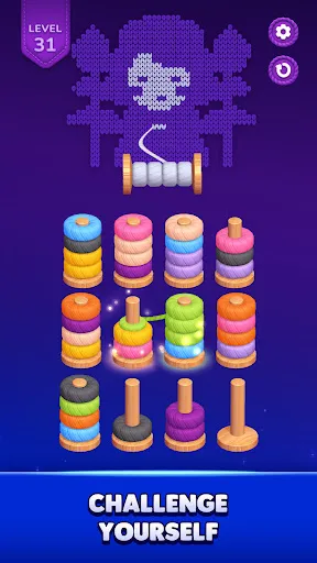 Wool Knit: Sort Colors | Игры | XWorld