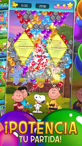 Bubble Shooter - Snoopy POP! | juego | XWorld