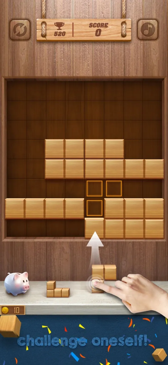 Wood Cube Puzzle | Игры | XWorld