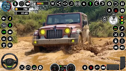 Offroad Jeep Driver Jeep Game | 游戏 | XWorld