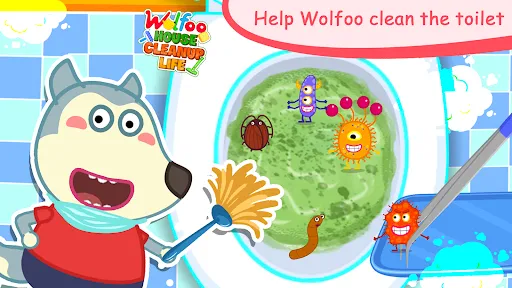 Wolfoo House Cleanup Life | Games | XWorld