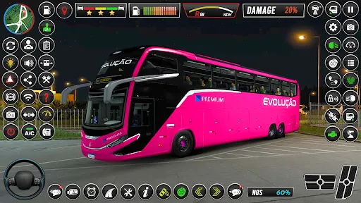 bus pelatih kota mengemudi | Permainan | XWorld