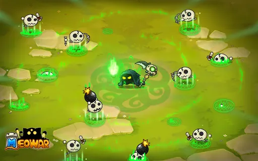 Meowar - PvP Cat Merge Defense | Permainan | XWorld