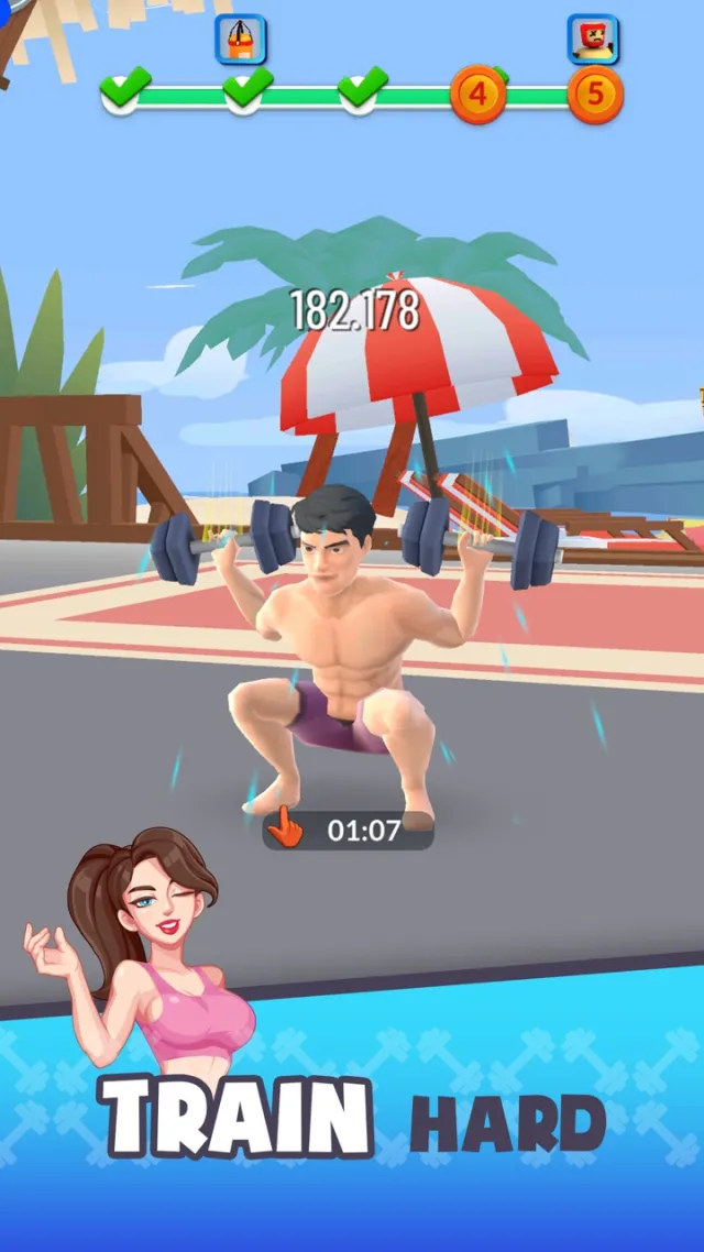 Idle Gym Life: Strong Man | 游戏 | XWorld