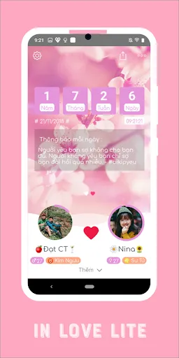 inlove - Đếm ngày yêu Lite | Games | XWorld