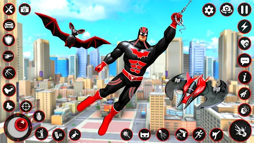 Bat Hero Dark Crime City Game | 游戏 | XWorld