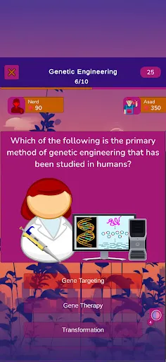 Biotech Quiz | 游戏 | XWorld