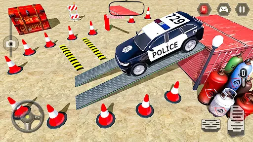 Police Car Parking Simulator | เกม | XWorld