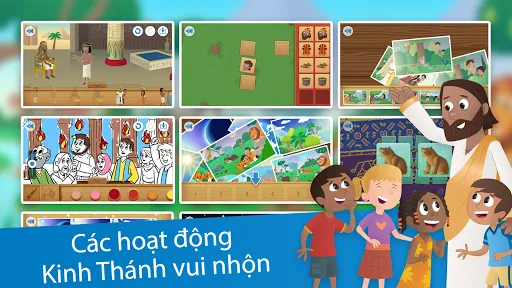 Ứng dụng Kinh Thánh Thiếu Nhi | Games | XWorld