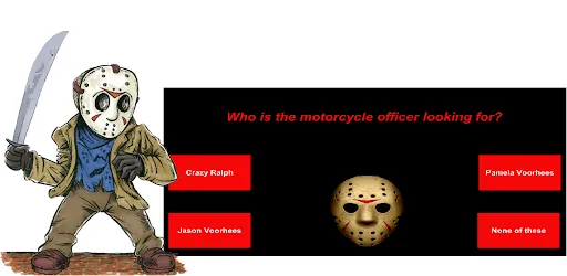 Jason Voorhees Quiz Challenge | เกม | XWorld