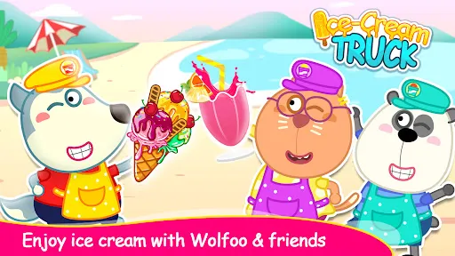 Wolfoo 's Ice Cream Truck | Permainan | XWorld Wolfoo 's Ice Cream Truck | Permainan | XWorld