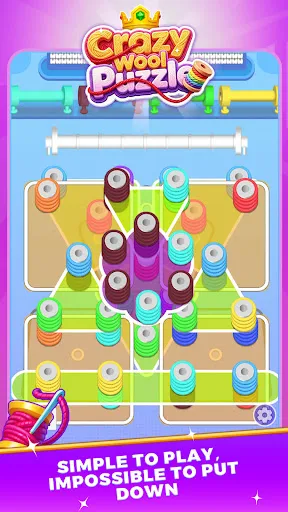 Crazy Wool Puzzle | Jogos | XWorld Crazy Wool Puzzle | Jogos | XWorld