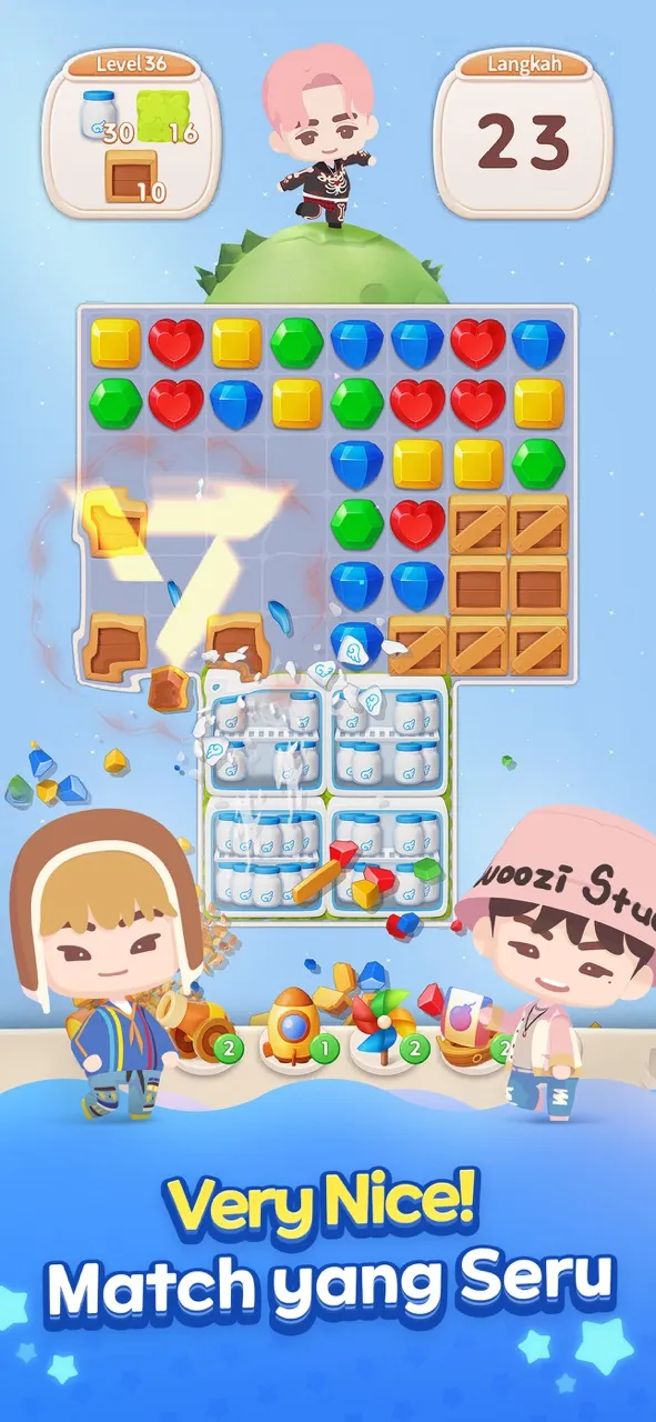 Puzzle SEVENTEEN | Permainan | XWorld