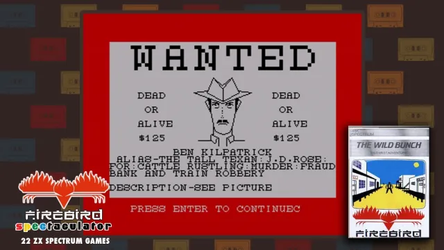 Firebird Spectaculator (ZX Spectrum) | Игры | XWorld