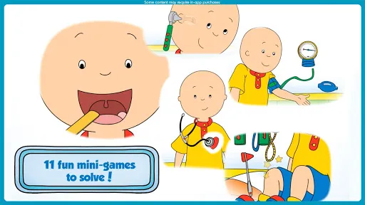 Caillou Check Up - Doctor | Games | XWorld