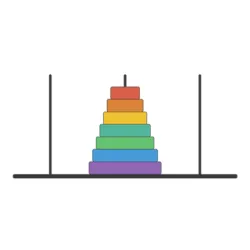 XWorld | Flat Tower Of Hanoi