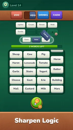 Word Groups: Match & Sort | Games | XWorld