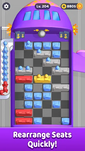 Plane Jam - Seat Sorting Games | Permainan | XWorld