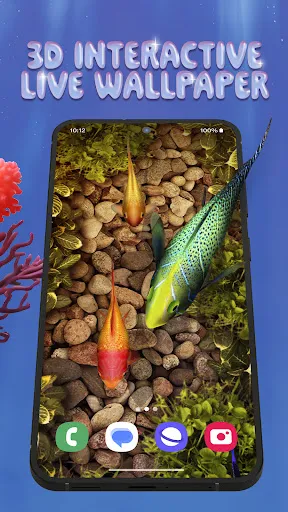 3D Fish Tank Live Wallpaper | Games | XWorld