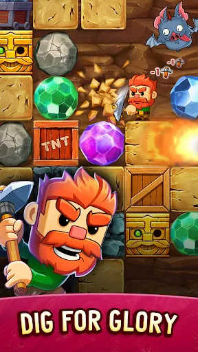 Dig out! Gold Mine Game | Games | XWorld