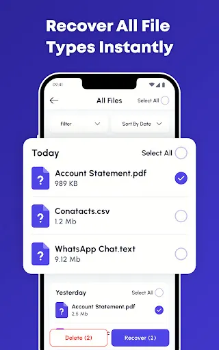 All Recovery:Photos & Videos | Permainan | XWorld