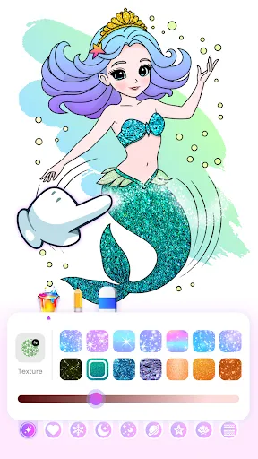 Cute Princess Coloring Game | Games | XWorld